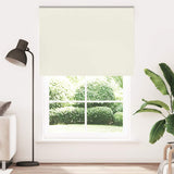 Roller Blind Blackout Off White 150x230 cm Fabric Width 146.6 cm Polyester 4011736