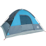 Family Tent Dome 6-Person Blue Waterproof 94552