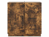 Sideboard Smoked Oak 66 x 34.5 x 87 cm Engineered Wood 895320