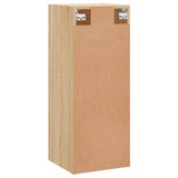 Wall Mounted Cabinet Sonoma Oak 34.5x34x90 cm 828847