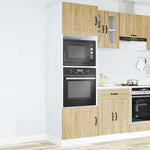 Oven Cabinets 2 pcs Kalmar Sonoma Oak Engineered Wood 3315034