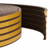 Self-Adhesive Window Seal Brown 15 x 8 mm 50 m EPDM Foam 42038104