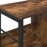Bookshelf Smoked Oak 102 x 32 x 40.5 cm Engineered Wood 884020