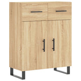 Highboard Sonoma Oak 69.5x34x180 cm Engineered Wood 3198556