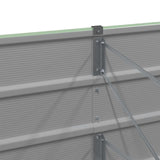 Planter Pastel Green 480 x 50 x 45 cm Galvanised Steel 42018262