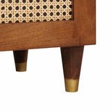 Bedside Cabinet Brown 40 x 33 x 46 cm Solid Acacia wood 4018886