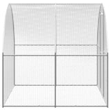 Outdoor Chicken Coop 3x6x2 m Galvanised Steel 3095465