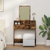 Dressing Table Smoked Oak 79 x 41 x 140 cm Engineered Wood 865140