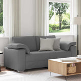 Sofa Dark Grey 180 x 77 x 82 cm Fabric 4105228