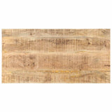 Table Top Solid Mango Wood 25-27 mm 100x60 cm 286024