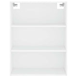 Highboard White 69.5x34x180 cm Engineered Wood 3189989