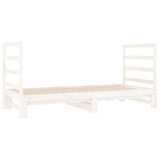 Pull-out Day Bed without Mattress White 2x cm 3124763