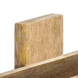 Magazine Wall Rack 30x11x72 cm Solid Mango Wood 286466