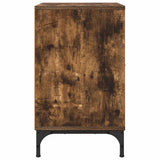 Bedside Cabinet Smoked oak 49 x 36 x 61 cm Engineered wood 883484