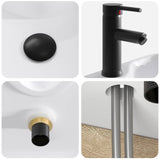 Wall-mounted Sink Vanity Sonoma Oak 39 x 41 x 62.5 cm 890574
