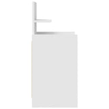 Bedside Cabinets with 2 Drawers 2 pcs White 38x34x80 cm 861356
