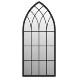 Mirror Black 70x30 cm Iron for Indoor Use 3093514