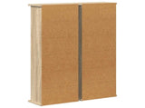 CD Cabinet 2 pcs Sonoma Oak 32 x 17 x 92 cm Engineered Wood 8012751