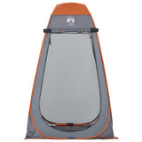 Privacy Tent Grey and Orange Pop-up Waterproof 4004136