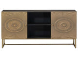 Sideboard Brass 105 x 30 x 70 cm 42020072