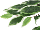 Artificial Ficus Tree 378 Leaves 80 cm Green 359025