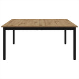 Coffee Table Artisian Oak 100 x 100 x 45 cm Engineered Wood 892589
