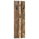 ZNTS Wall-mounted Coat Racks 2 pcs 36x3x110 cm Solid Reclaimed Wood 337067