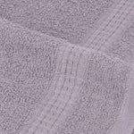 Towels 4 pcs Grey 100x200 cm 360 gsm 100% Cotton 136843