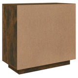 Sideboard Smoked Oak 80x40x75 cm Engineered Wood 817234