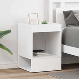 End Table 2 pcs White 40 x 40 x 56 cm Engineered Wood 890945