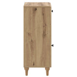 Bathroom Storage Cainet ALKMAAR Artisan Oak 30 x 31 x 80 cm 896174