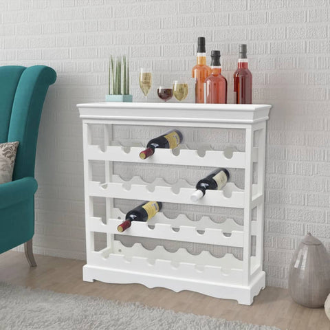 ZNTS Wine Cabinet Abreu White 242438