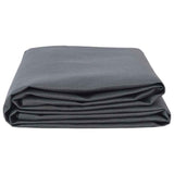 Awning Replacement Fabric Anthracite 1000 x 160 cm Polyester 42000816