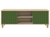 TV Cabinet GELEEN 102 x 33 x 50 cm Sonoma Engineered Wood 8007031