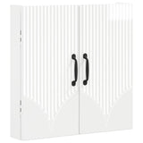 Dartboard Cabinet HOORN High Gloss White 52.5 x 10.5 x 53.5 cm 897329