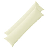 Cushion with Pillow HEERLEN 2 pcs Cream Polyester 926238