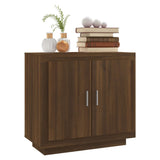 ZNTS Sideboard Brown Oak 80x40x75 cm Engineered Wood 817236