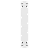 Bar Table Legs White 2 pcs 50x cm Steel 4013329
