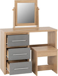 ZNTS Seville 3 Drawer Dressing Table Set 100-107-017