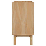 Bathroom Sink Cabinet OTTA 59x40x80 cm Solid Wood Pine 4013460