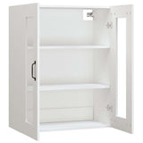 Hanging Wall Cabinet White 69.5x34x90 cm 812285