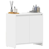 Bathroom Cabinet White 60x33x61 cm Engineered Wood 802642