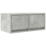TV Cabinets 2 pcs Concrete Grey 60x31x25.5 cm Engineered Wood 861497