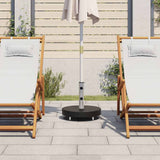 48564 Parasol Base Granite 30 kg Round Black
