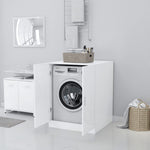 ZNTS Washing Machine Cabinet White 71x71.5x91.5 cm 808395