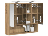 Bathroom Mirror Cabinet Artisian Oak 60 x 14.5 x 70 cm 889198