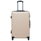 Hardcase Trolley Set 2 pcs Gold ABS 92431