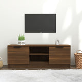 TV Cabinet Brown Oak 102x35x36.5 cm Engineered Wood 817134
