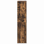 Shoe Cabinet with Door Brown 80 x 39 x 180 cm Engineered wood 3333870