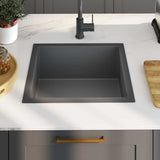 Handmade Kitchen Sink Black Stainless Steel 51503